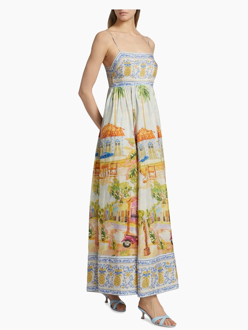 Farm Rio Aracarti Printed Maxi Dress Multicolor - Picture 3 of 10